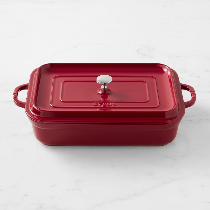 Staub Stoneware Rectangular Covered Baking Pan | Williams Sonoma