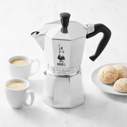 Bialetti Moka Stovetop Espresso Maker, 6-cup