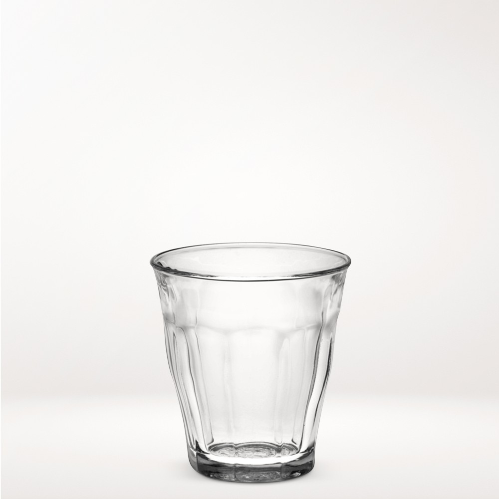 Duralex Picardie Glass Drinking Glasses - Set of 6 - 3.25 oz
