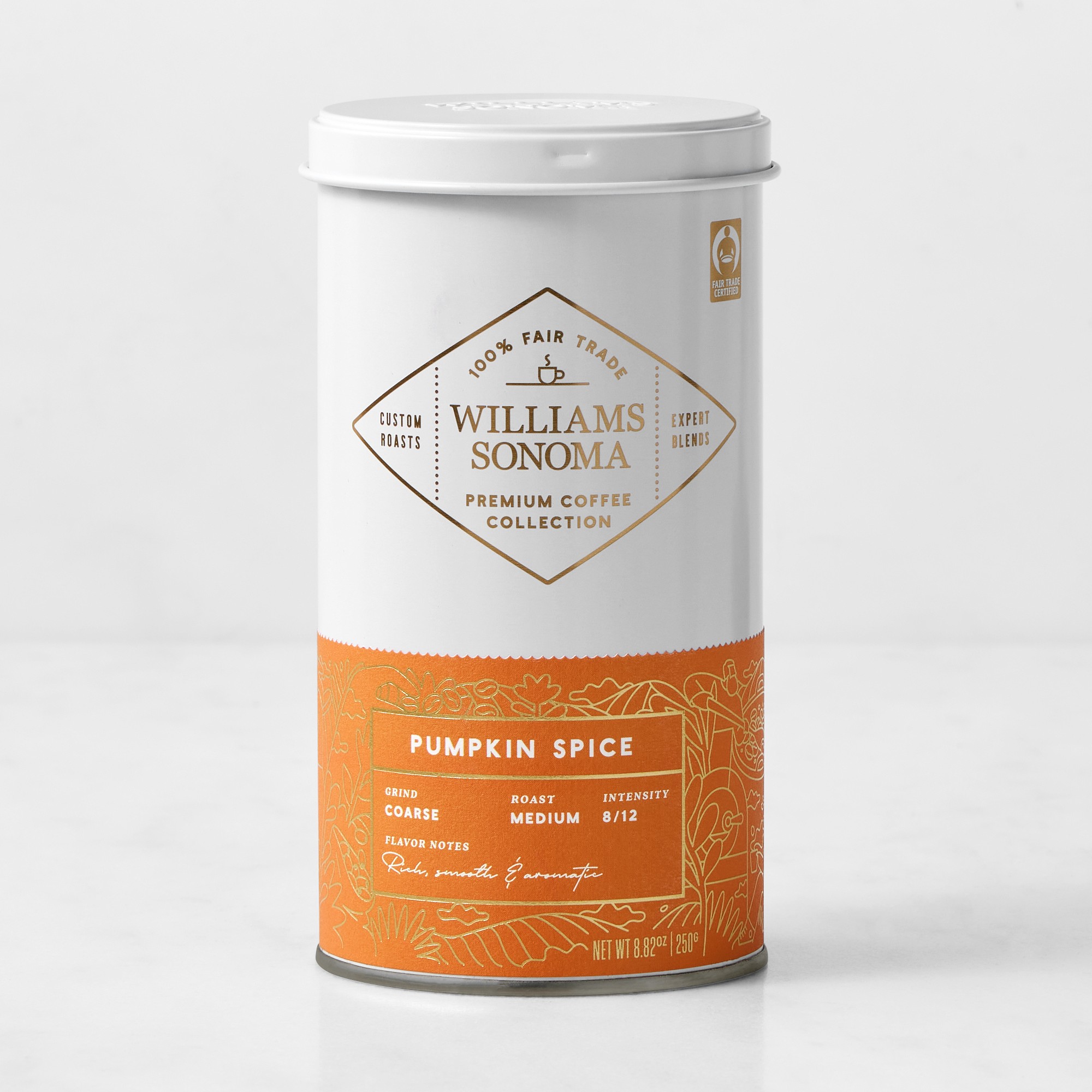 Williams Sonoma Premium Ground Coffee, Pumpkin Spice | Williams Sonoma