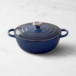 Le Creuset Enameled Cast Iron Soup Pot, 4 1/2-Qt., Lapis