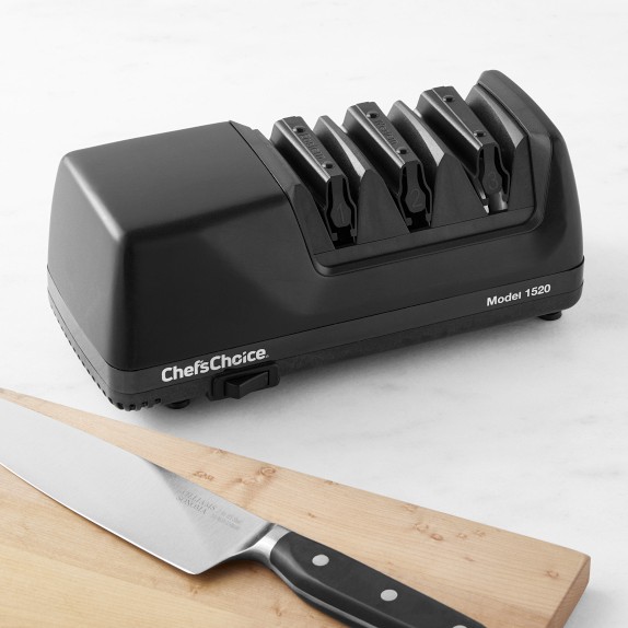 Chef's Choice M120 elektrischer Messerschärfer 3-stufiges Schleifen metallisch