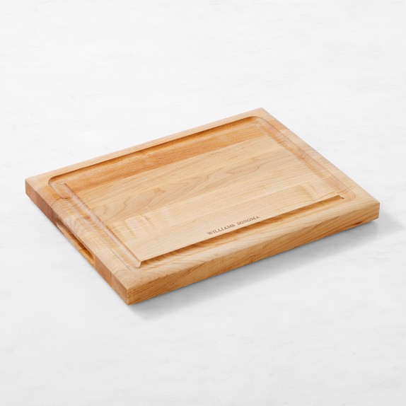 Williams Sonoma Maple Wood Notch Cutting Board | Williams Sonoma