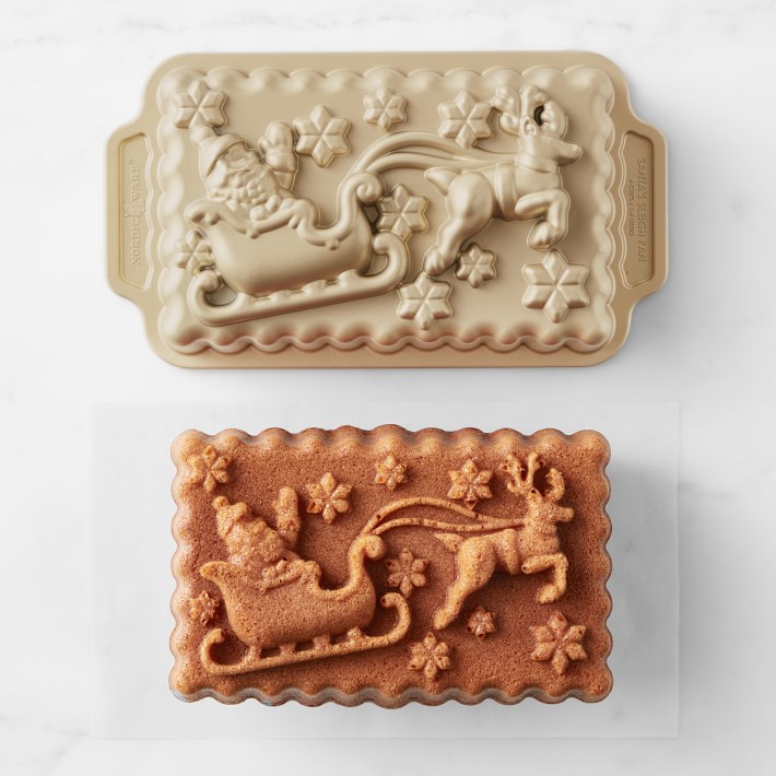 Nordic Ware 'Twas the Night Before Christmas Loaf Pan | Bread Pan