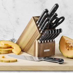 Wüsthof Classic 15-Piece Knife Block Set, Acacia
