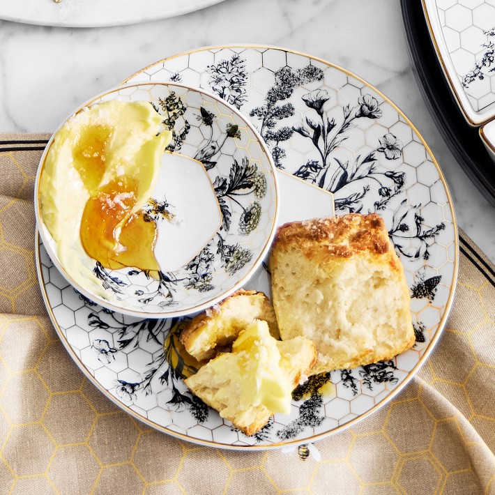 Honeycomb Bee Salad Plates | Williams Sonoma