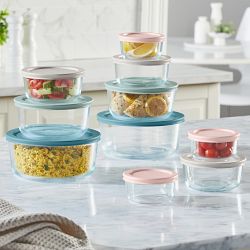 Pyrex Simply Store 20-Piece Round Glass Storage Set