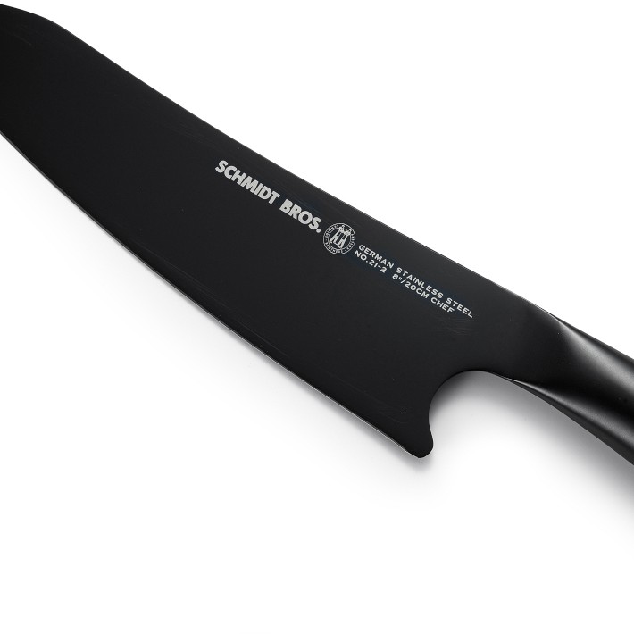 Schmidt Brothers Jet Black Knife Block Set, 14 | Williams Sonoma