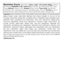 Williams Sonoma Jellybean Filled Breakable Chocolate Carrots