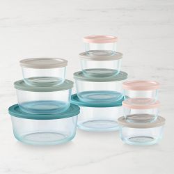 Pyrex Simply Store 20-Piece Round Glass Storage Set