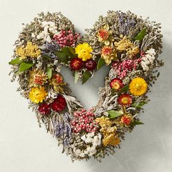 Farmer's Market Heart Wreath
