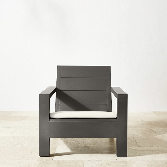 Larnaca Ourdoor Metal Deck Chair | Patio Furniture | Williams Sonoma