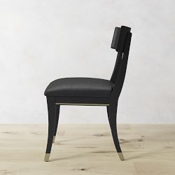 Klismos Upholstered Dining Side Chair