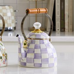 Mackenzie-Childs Violet Check Collection