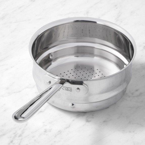 All-Clad Stainless-Steel Steamer Insert | Williams Sonoma