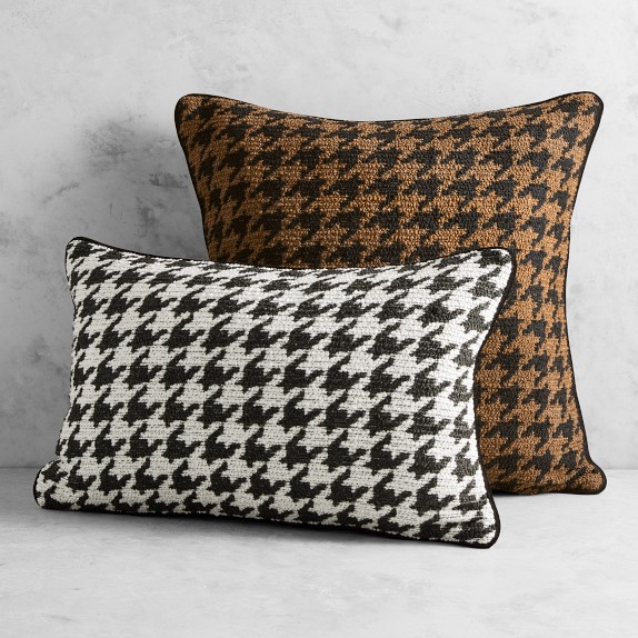 Bexley Houndstooth Pillow Cover