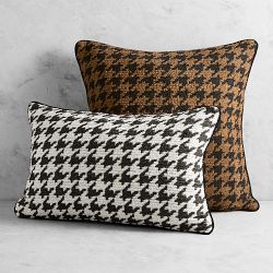 Bexley Houndstooth Pillow Cover