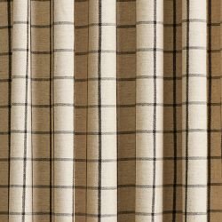 Antalya Raw Check Curtain