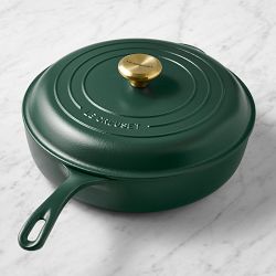 Le Creuset Signature Enameled Cast Iron Deep Sauté Pan, 4 1/4-Qt., Foret