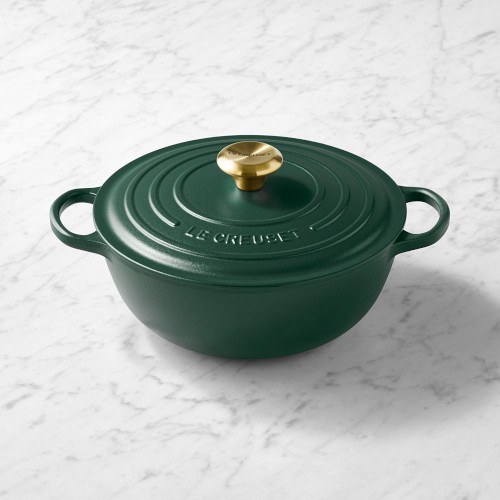 Le Creuset Signature Enameled Cast Iron Soup Pot, 4 1/2-Qt., Foret