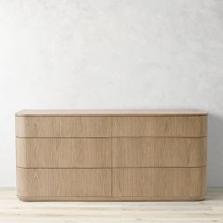 OPEN BOX: Radius 6 Drawer Dresser, Heritage Grey
