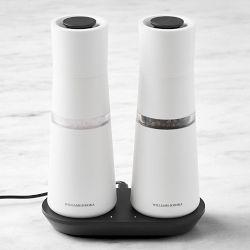 Williams Sonoma Gravity Salt &amp; Pepper Mill Set, 7"