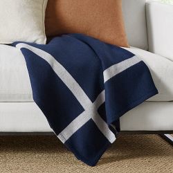 Cashmere &amp; Wool Equestrian Throw