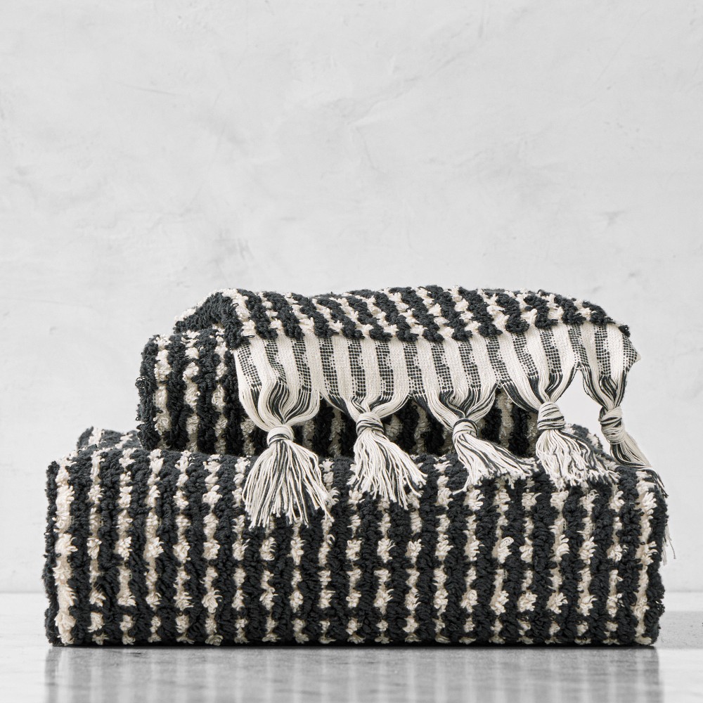 Stripe Bath Towels - Hand Towels