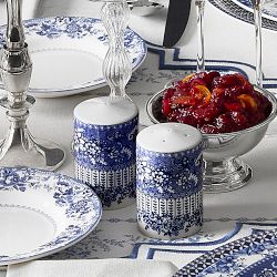 English Floral Salt &amp; Pepper Shakers