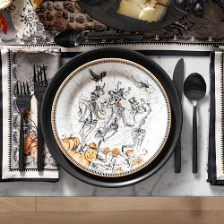 Haunted Hosts Salad Plates, Set of 4