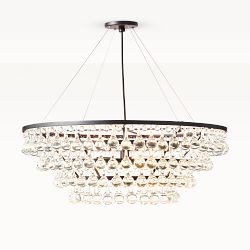Ellie Crystal Teardrop Chandelier