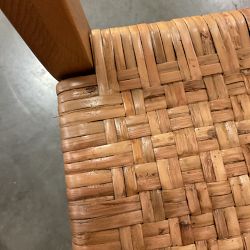 OPEN BOX: Sullivan Woven Dining Counter Stool, Natural