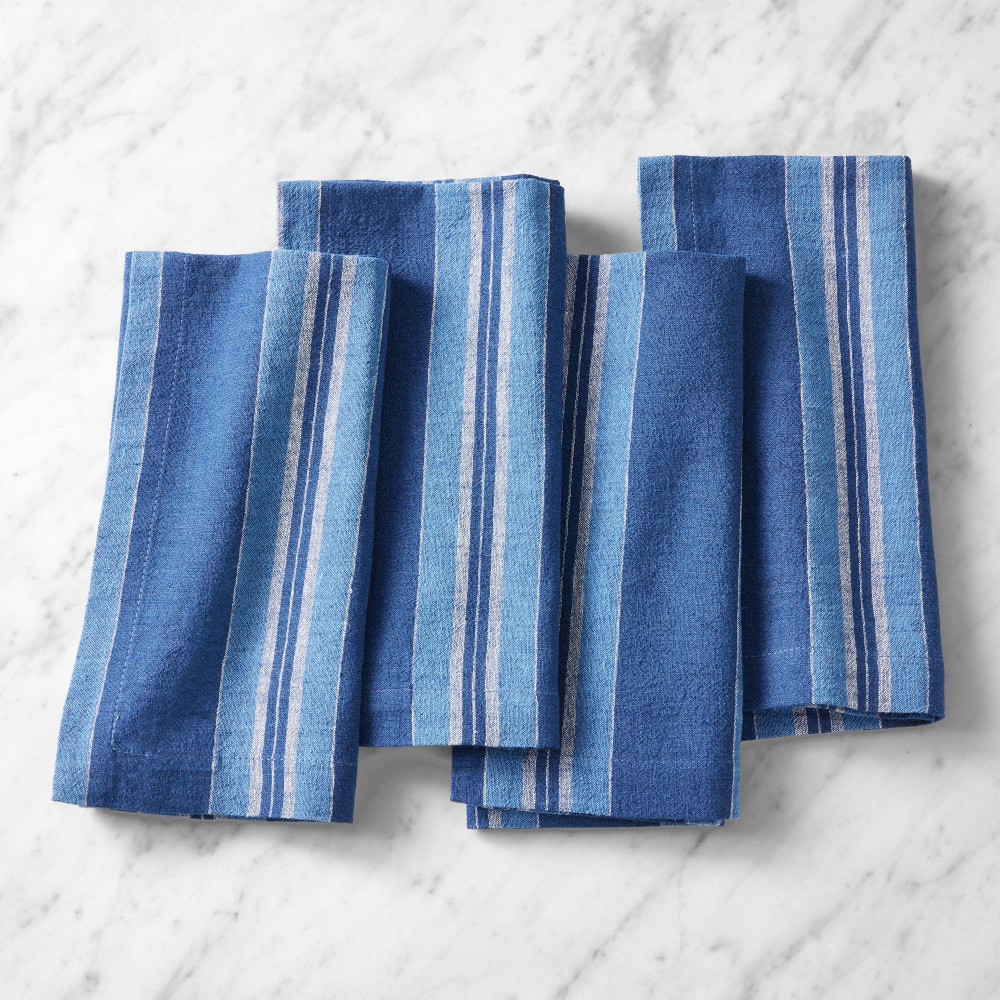 Bistro Stripe Napkins, Set of 4