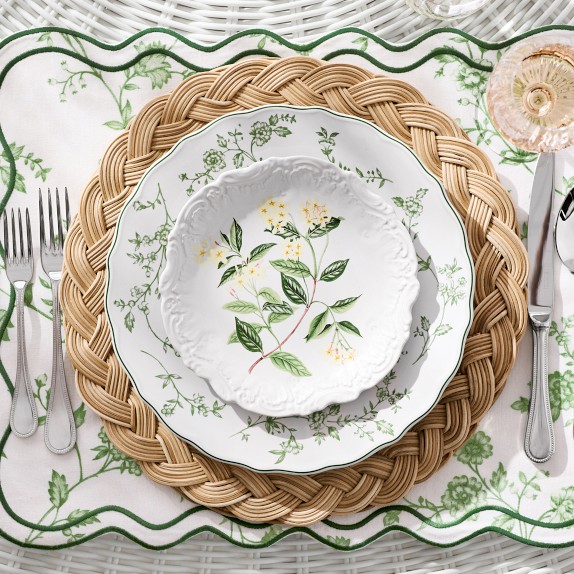 AERIN x Williams Sonoma Meadow Lace Dinner Plates | Williams Sonoma