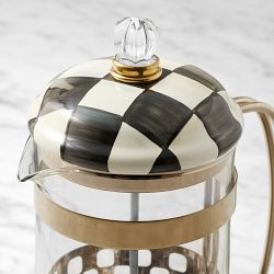 MacKenzie-Childs Courtly Check French Press