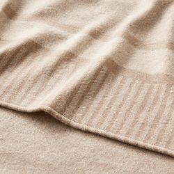 Carmine Pineapple Cashmere Throw