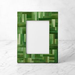 Mia Straw Marquetry Picture Frames