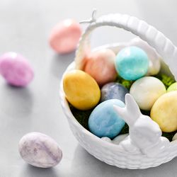 Sculptural Bunny Easter Basket