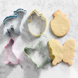 Williams Sonoma Easter Cookie Cutters on Ring, Set of 4