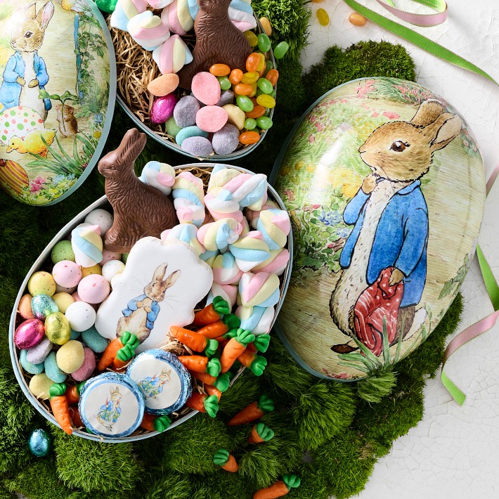 Peter Rabbit™ Medium Mache Egg Gift | Williams Sonoma