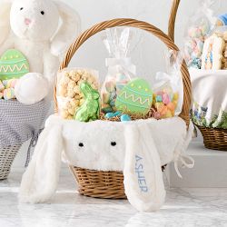 Pottery Barn Kids x Williams Sonoma Small Fur Bunny Easter Basket