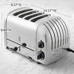 Williams Sonoma 70th Anniversary Edition Dualit Classic 4-Slice Toaster