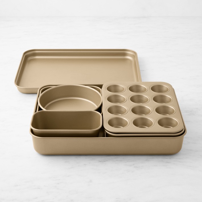 Goldtouch® Space Saving Bakeware Set of 9 | Williams Sonoma