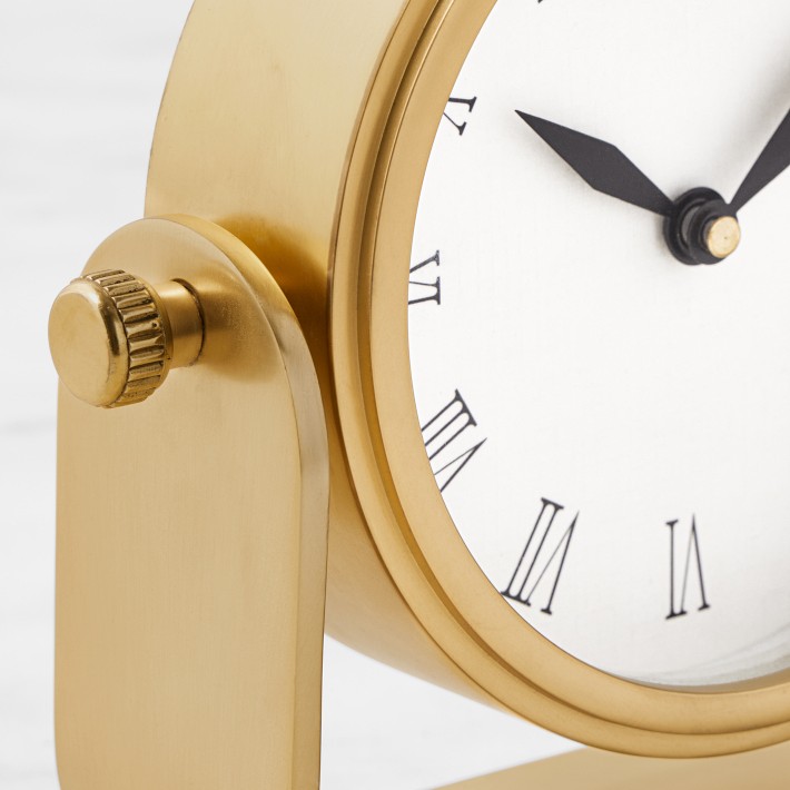インテリア時計 PATEKPHILIPPEGNEVE DESK CLOCK GOLD BRASS PATEK