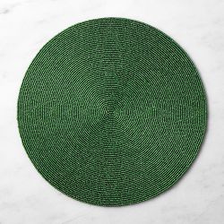 Beaded Round Placemats