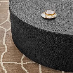 Point Reyes Round Coffee Table, Black (39")