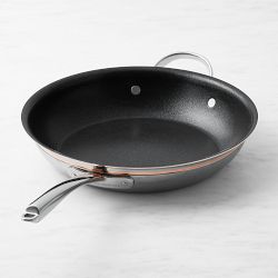 Williams Sonoma Thermo-Clad Copper Pro Nonstick Fry Pan, 12"
