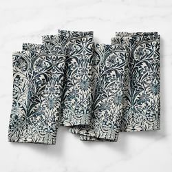 Morris & Co. x Williams Sonoma Napkins, Set of 4, Bluebell