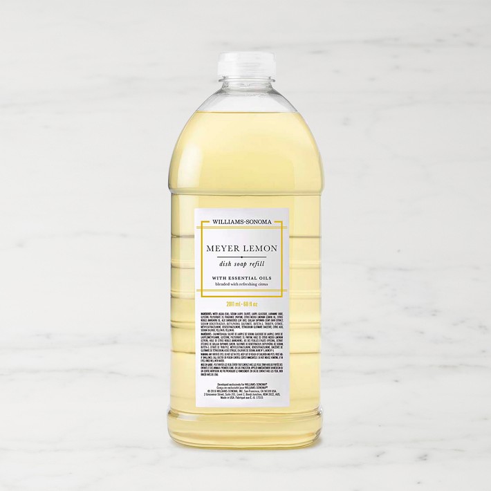 Williams Sonoma Meyer Lemon Dish Soap Refill, 68oz.