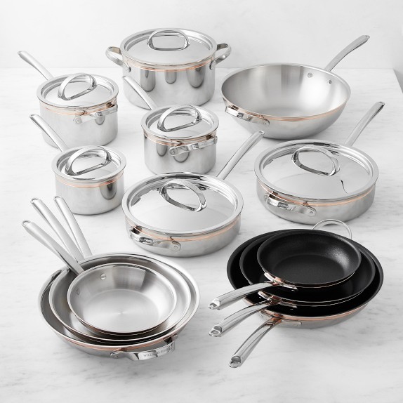 All-Clad Copper Core® 25-Piece Cookware Set | Williams Sonoma